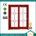 Wooden Composite Sliding French Glass Doors for Project